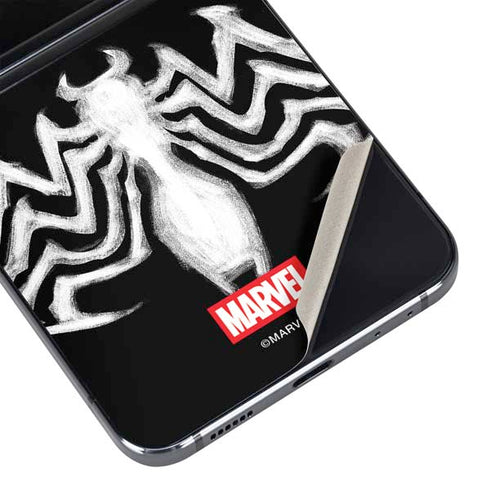 Marvel Venom Venom Logo Galaxy Z Flip5 5G Skin
